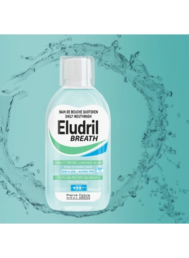 Eludril Intense Daily Mouthwash 500ml - Image 2