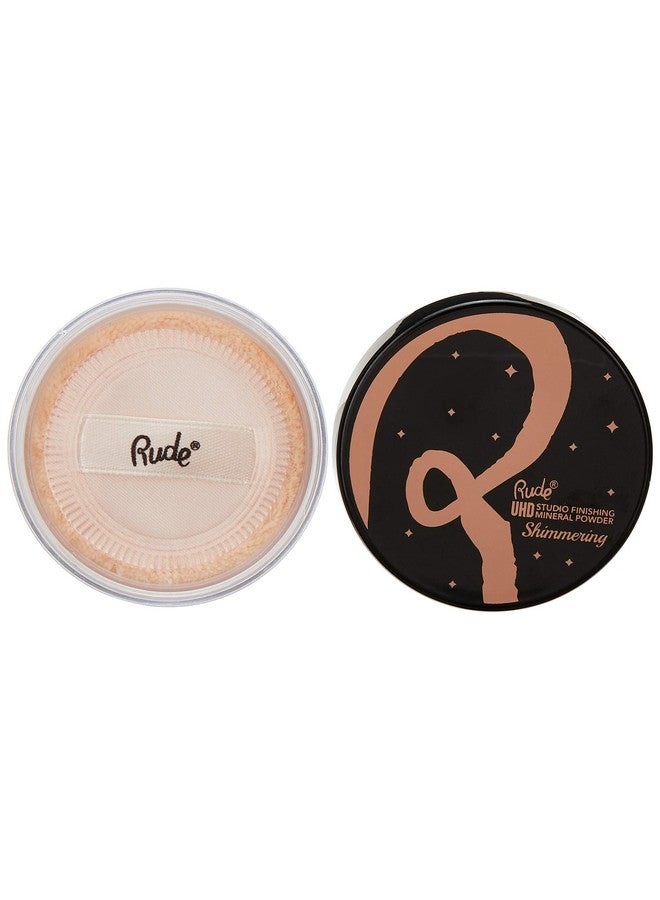 Rude Ultra High Definition Studio Finishing Mineral Powder Shimmering - Image 4