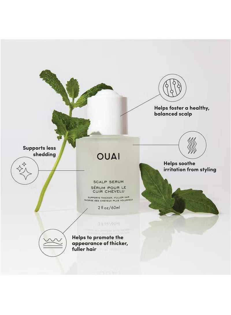 OUAI Scalp Serum – Hydrating & Balancing Formula for Thicker, Fuller, Healthier-Looking Hair (2 fl oz) - Image 3