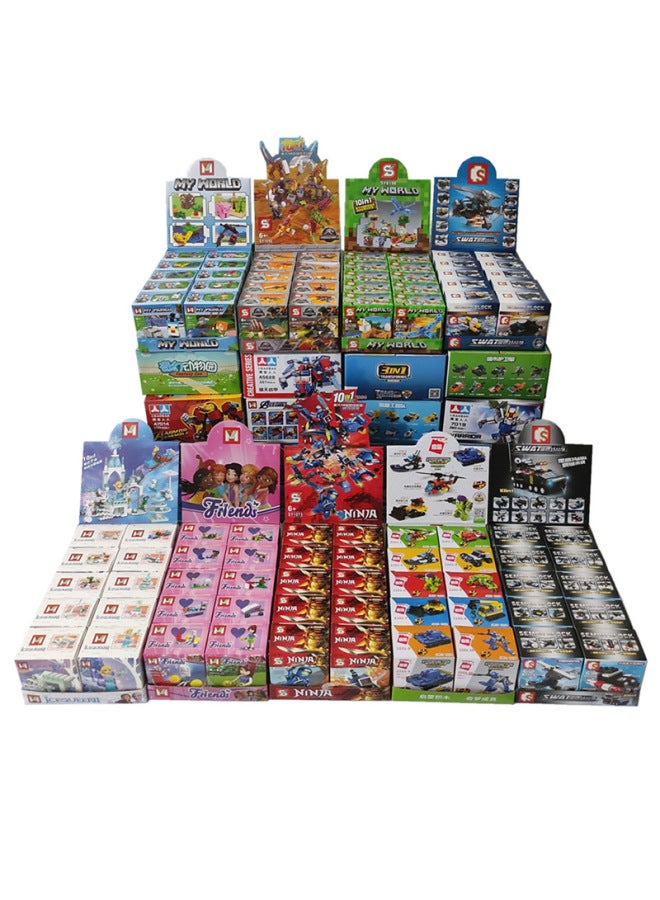 Children's Educational Assembled Toys Compatible With Lego Enlightenment Senbao Small Box Building Blocks Mg Chaobao Small Gifts For Boys And Girls - Image 5