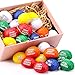 Poen 30 Pack Brain Stress Balls Bulk 16 Inch Motivational Stress Balls Inspirational Quotes Small Anxiety PU Exercise Pressure Toys for Relief Encouraging Mini - Image 2
