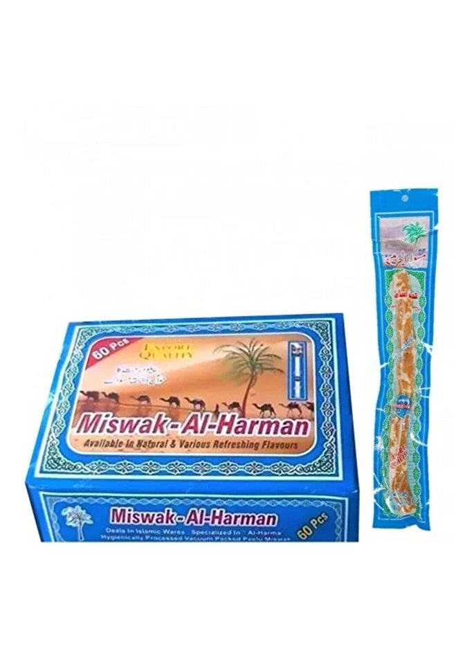 Al Haramain Al Harmain Miswak Stick,60PCS - Image 1