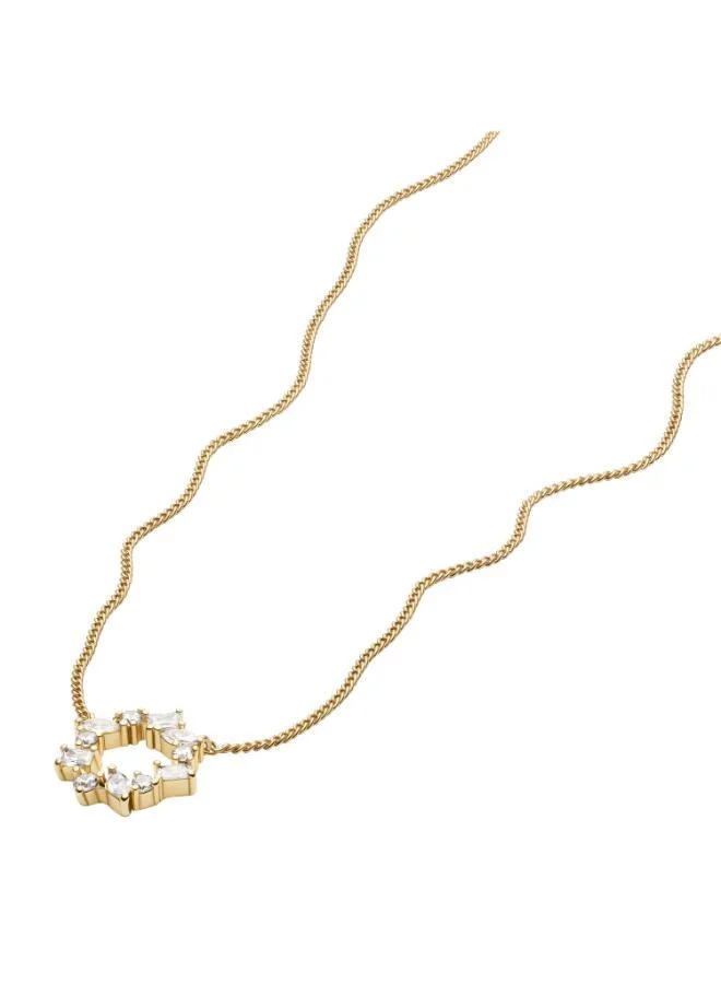 FOSSIL  JA7295710 Base Metal Jewelry with Cubic Zirconia for Women | Best Price UAE
