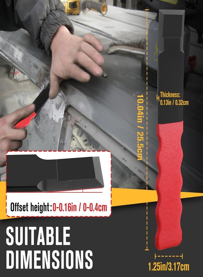 Enhon Spot Weld Chisel, Auto Body Tool for Split Spot Welded Panels, Hard and Sharp Automotive Metal Repair Accessories, Seam Cutter Tool, Offset for Clearance - Image 4