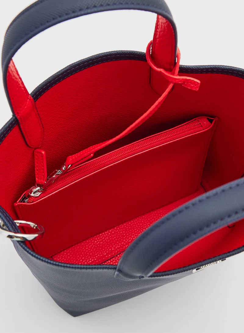 LACOSTE Anna Top Handle Tote Bag