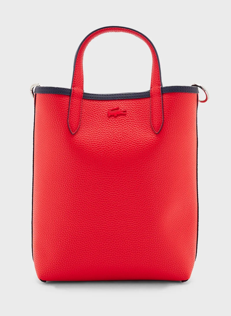 LACOSTE Anna Top Handle Tote Bag