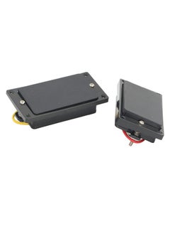 Thoraya 2PCS Closed Electric Guitar Pickup Double Coil Humbucker Pickup Replacement for Guitar Neck and Bridge Black  - Image 5