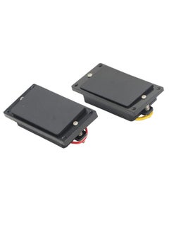 Thoraya 2PCS Closed Electric Guitar Pickup Double Coil Humbucker Pickup Replacement for Guitar Neck and Bridge Black  - Image 3