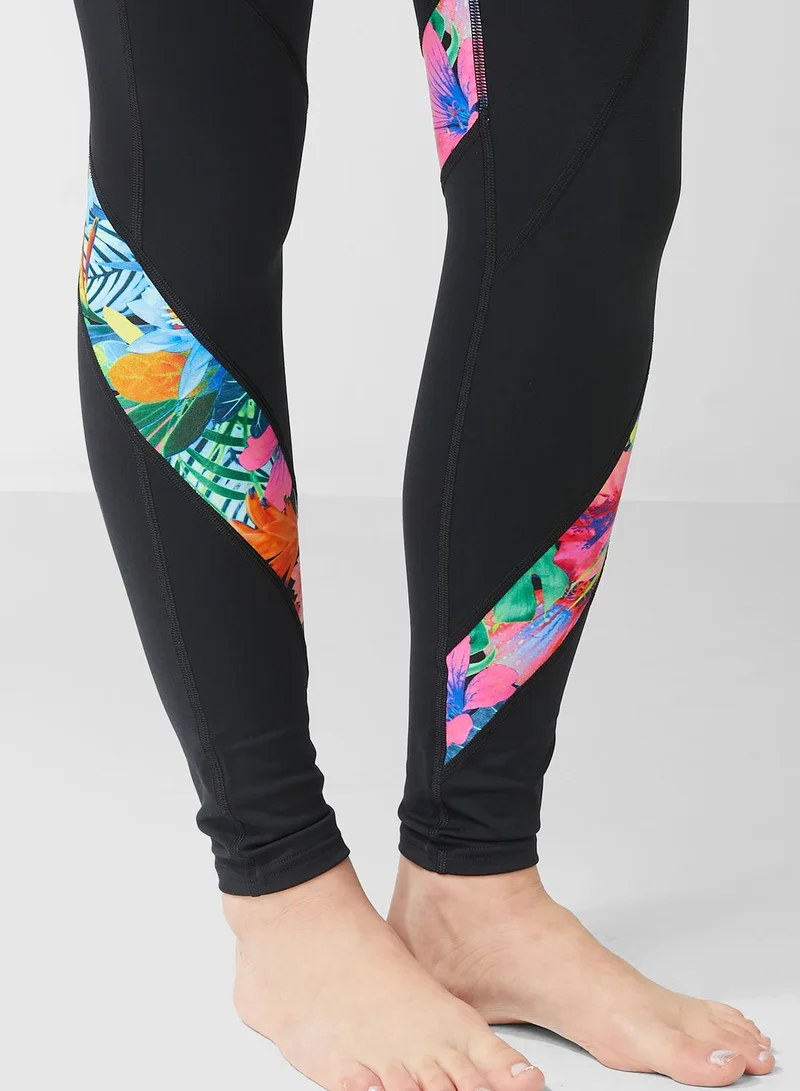 speedo Logo Swim Leggings