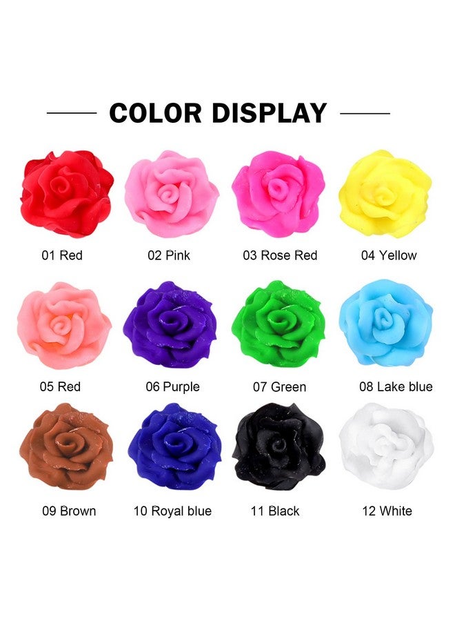 QIUFSSE 3D Nail Gel Sculpting Gel For Nail Art,12 Colors Painting Gel Molding Gel For Nails With 2 Carved Painting Pen,Creative Diy Decoration Soak Off Uv - Image 2