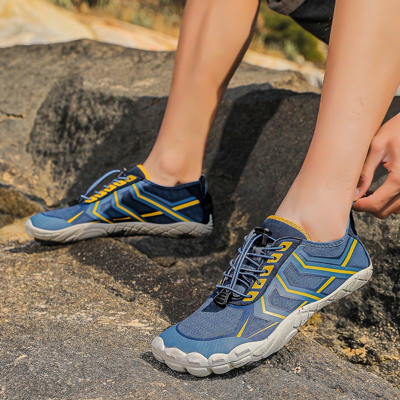 Outdoor Tracing Shoes 25 Summer Soft Bottom Beach Shoes Breathable Wear-Resistant Five-Finger Shoes Lightweight Quick-Drying Wading Shoes - Image 4