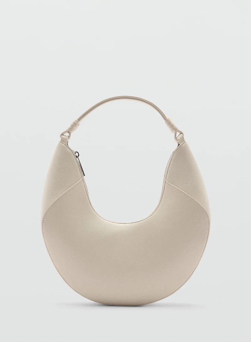 MANGO M-- Lolo Zip Through Hobo