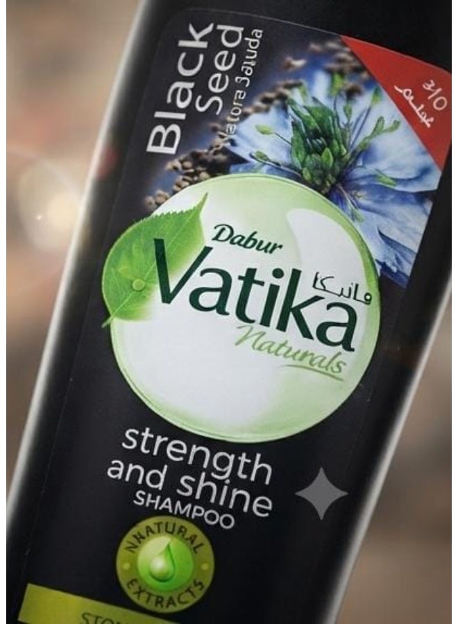 Vatika Naturals Shampoo Black Seed 360 Ml & Vatika Naturals Conditioner Black Seed 360 Ml (Packaging May Vary) - Image 2
