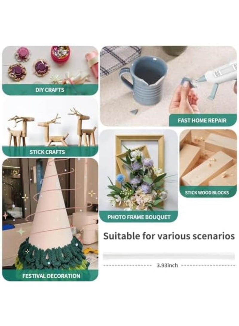 SYOSI Hot Melt Cordless Glue Gun 20s Fast Preheating USB Rechargeable, Anti-hot Drip Nozzle with 20 Pcs Glue Sticks for Classroom Decorations Craft DIY Arts and Home Repairs - Image 4