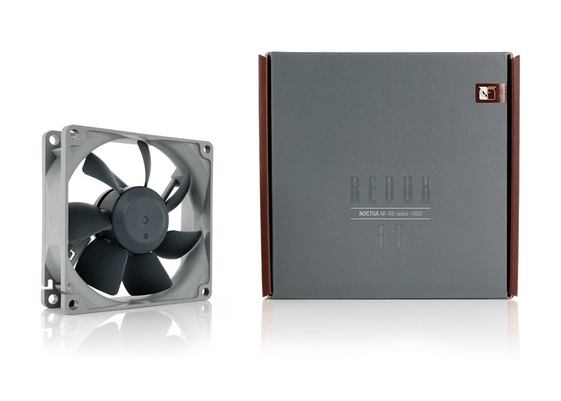 Noctua NF-R8 redux-1800, High Performance Cooling Fan, 3-Pin, 1800 RPM (80mm, Grey) - Image 3