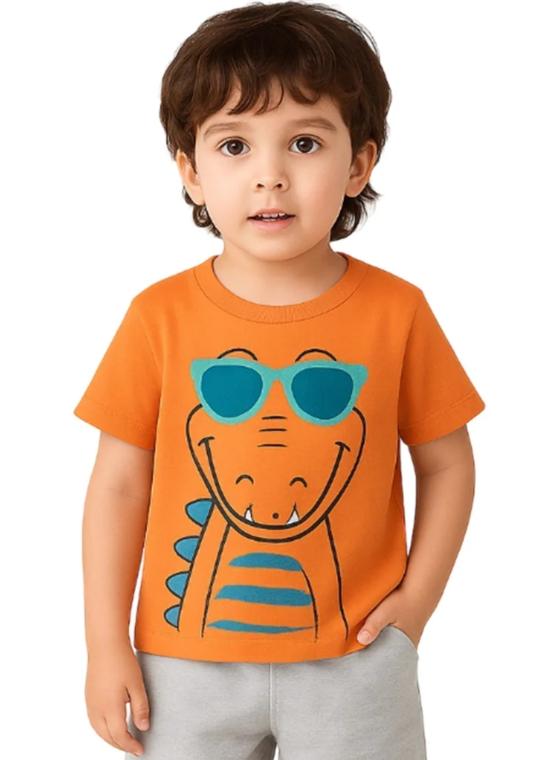 LUAY 100%  Cotton T-Shirts for Boys & Girls – Festive Short-Sleeve Styles in Vibrant Colors and Patterns for Kids and Toddlers – Regular Fit