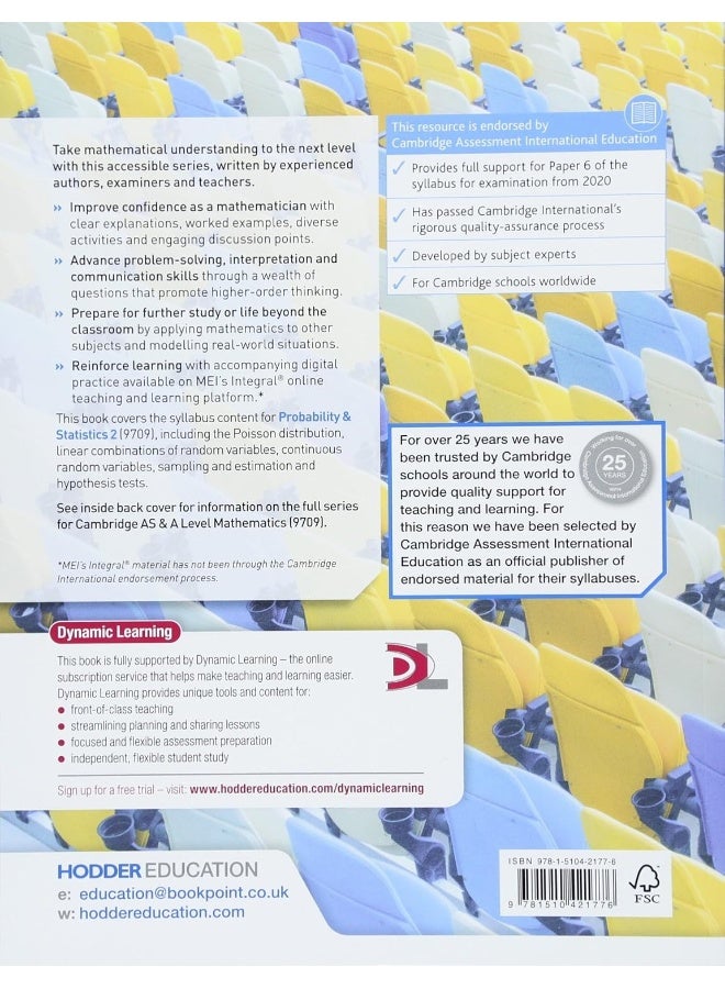 Cambridge International AS & a Level Mathematics Probability & Statistics 2 - Image 2