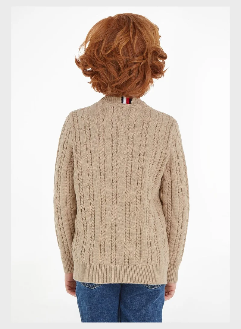 TOMMY HILFIGER Kids Monogram Sweater