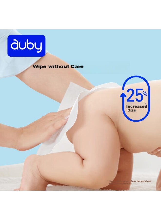 Auby Baby Cotton Soft Towel Wet And Dry Dual-use Thickened Bear Towel Baby Special Soft Tissue Disposable Face And Wipes - Image 3