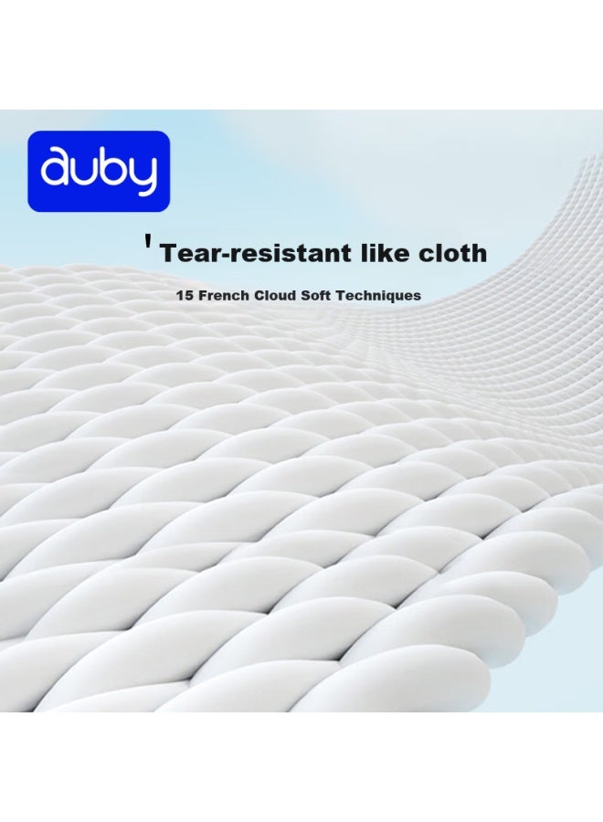 Auby Baby Cotton Soft Towel Wet And Dry Dual-use Thickened Bear Towel Baby Special Soft Tissue Disposable Face And Wipes - Image 2