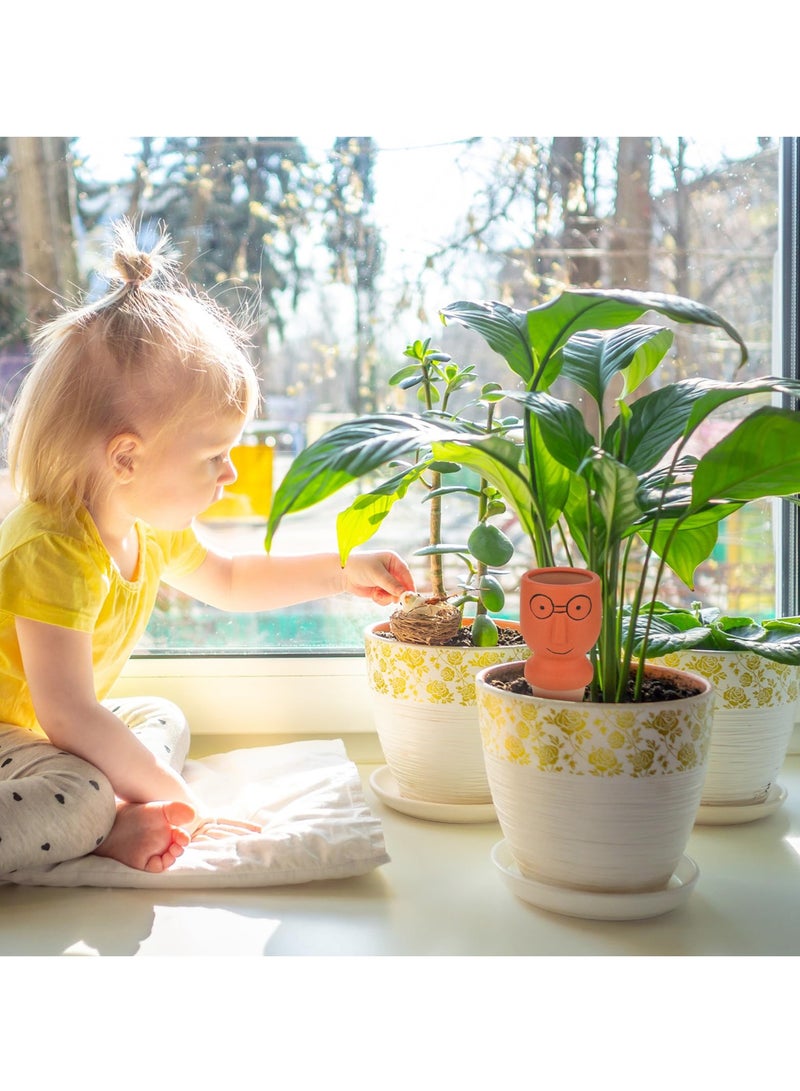 Zikra Clay Watering Nails, 4 Pcs Vacation Plant Self Watering Device, Continuous Moisturizing, Long-Lasting Slow Watering System, Indoor and Outdoor Plant Garden Watering Device - Image 2