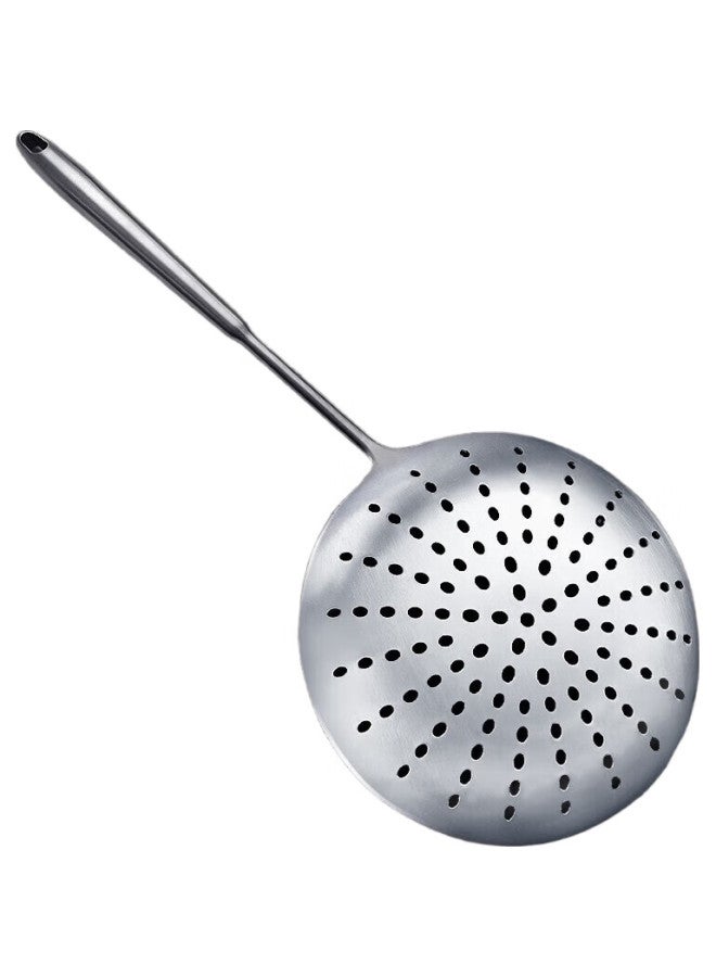 Canjiangjun 304 Stainless Steel Strainer, Thickened Long-Handled Mesh Ladle, Frying Spoon, Noodle Scoop, Draining Colander, Dumpling Skimmer - Image 1