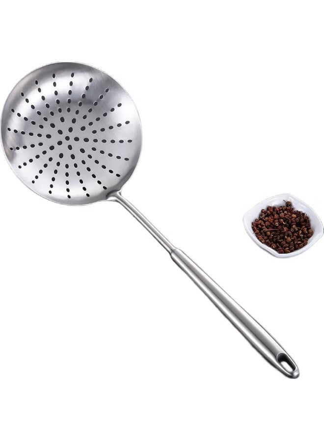 Canjiangjun 304 Stainless Steel Strainer, Thickened Long-Handled Mesh Ladle, Frying Spoon, Noodle Scoop, Draining Colander, Dumpling Skimmer - Image 2