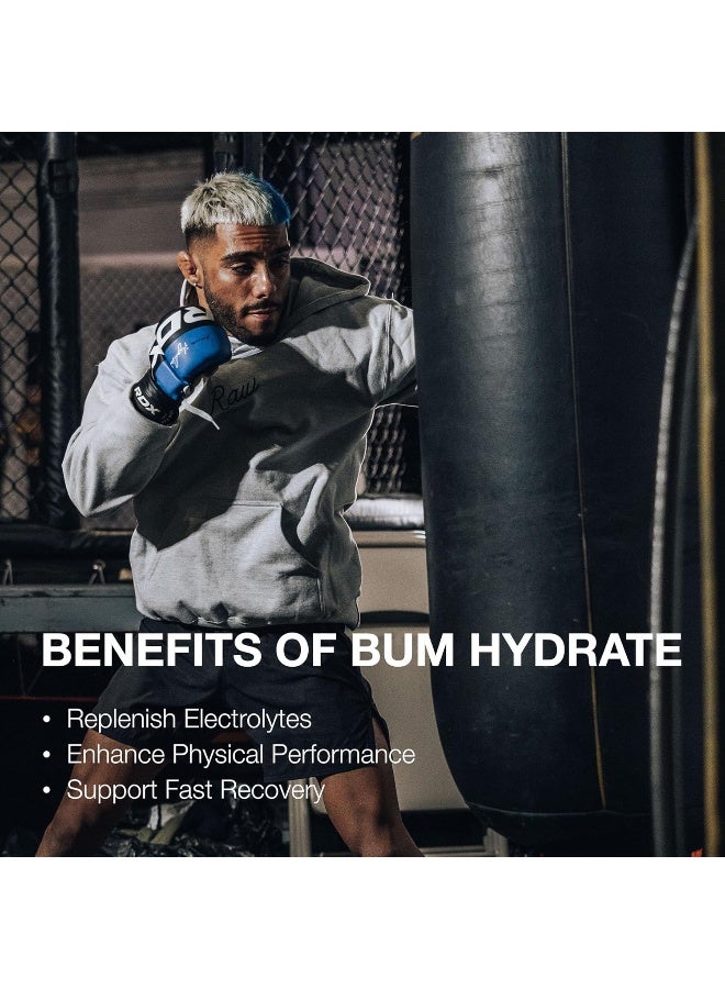 RAW Electrolytes Powder Hydration Drink Mix Packets, BUM Hydrate (Fruit Punch, 20 Servings) - Electrolyte Hydration Packets Supports Muscle Function & Endurance - Keto Free Electrolytes Powder Packets - Image 4