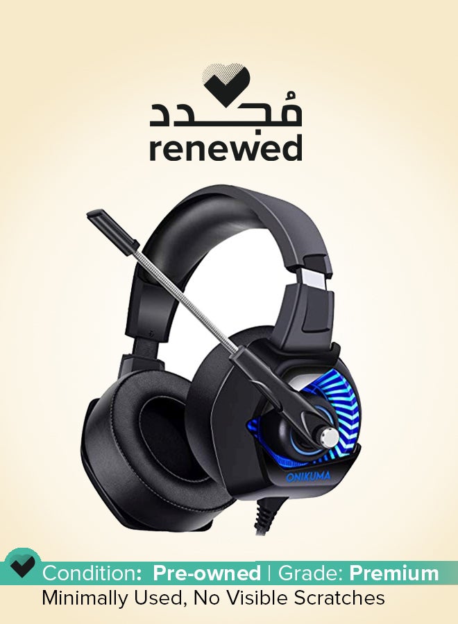 onikuma Renewed - K6 Wired Over-Ear Gaming Headphones With Mic Jewellery - Image 1