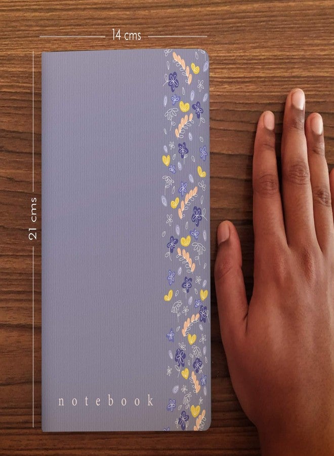 فيكطر نوطس دفتر ملاحظات فاكتور نوتس: دفتر يوميات من ورق بلون العاج بوزن 100 جرام/متر مربع، مقاس A5، 144 صفحة (زهرة الخزامى البرية، سادة) - Image 4