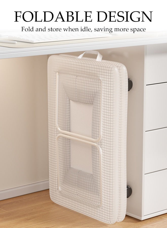 DUNISO Foldable Storage Shelves with Wheels,Waterproof Multifunctional Storage Basket,Unit Rolling Cart for Garage, Office, Basement, Bedroom,Bathroom(38*30*30) - Image 3