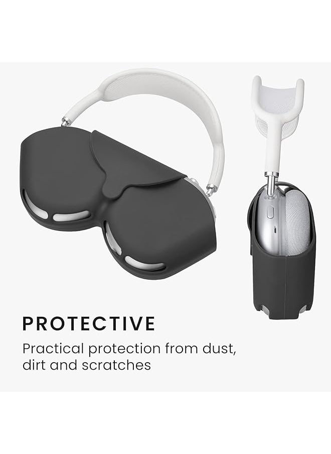 erorex - Compatible With Airpods Max Case Smart Case Cover Accessories With Sleep Mode Made By PU Leather Original Replacement Carrying Case Compatible With Airpod Pro Max Headphones - Image 1