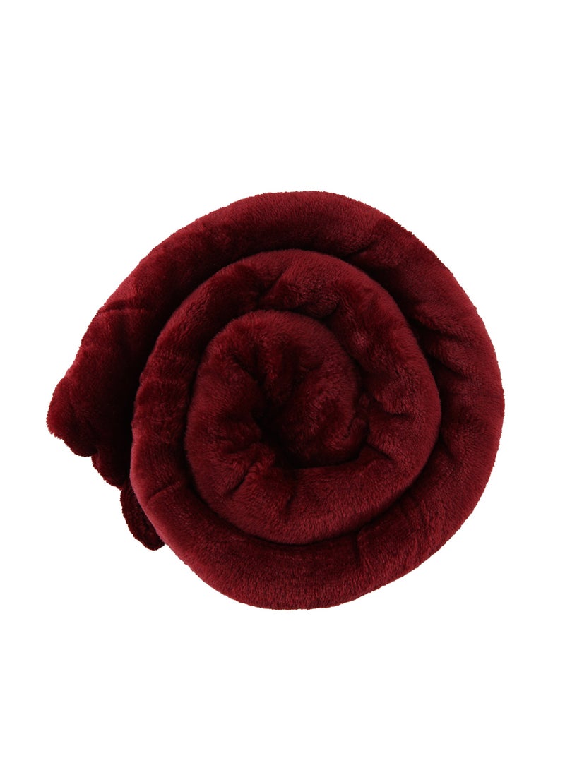 PARAJOHN بطانية صوف فلانل للجنسين من باراجون، مفردة لجميع المواسم، بطانية ناعمة ودافئة للسرير والأريكة، بطانية صوف فلانل مريحة وناعمة، مقاس (160 × 220) - Image 4