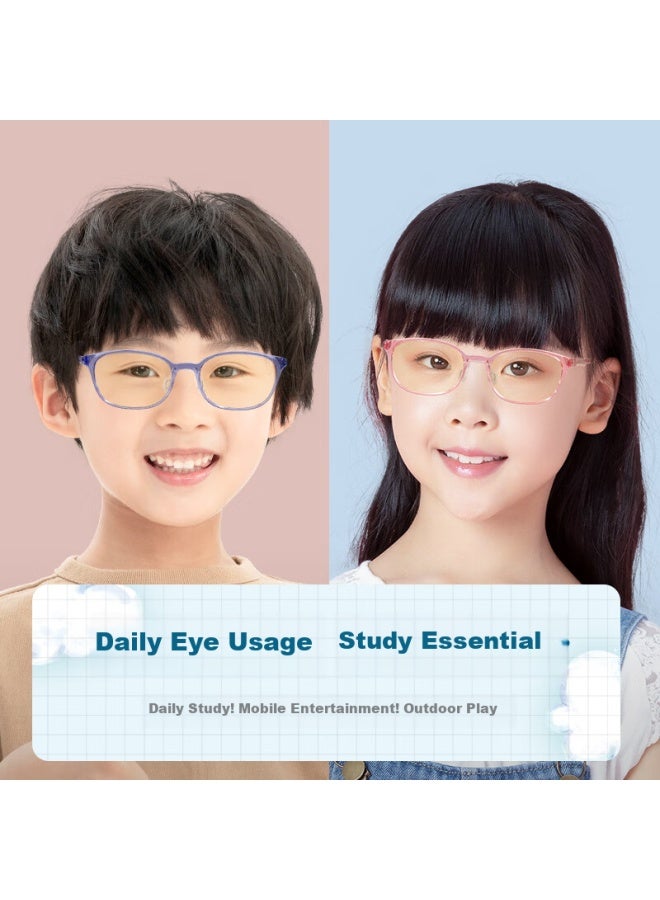 Quark Kids Anti-blue Light Gl Black Uv Protection Radiation Protection Flat Mirror Ty2108c3 - Image 1