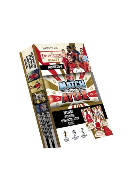 Topps Match Attax - Mini Tin, 1 Piece Only - Assorted/Styles May Vary