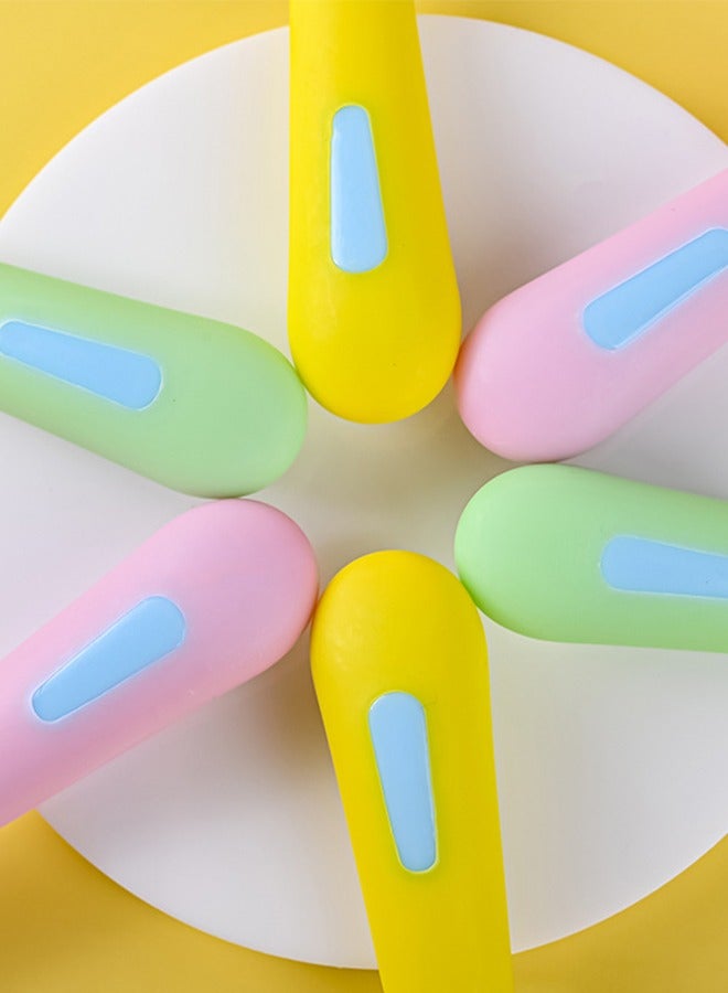 Kids Toothbrushes 6 Pack Soft Bristles Funny Cute Suction Cup Including Travel Case Animal Toothbrushes For Boys And Girls Toddlers and Kids Teeth 3+ - Image 5