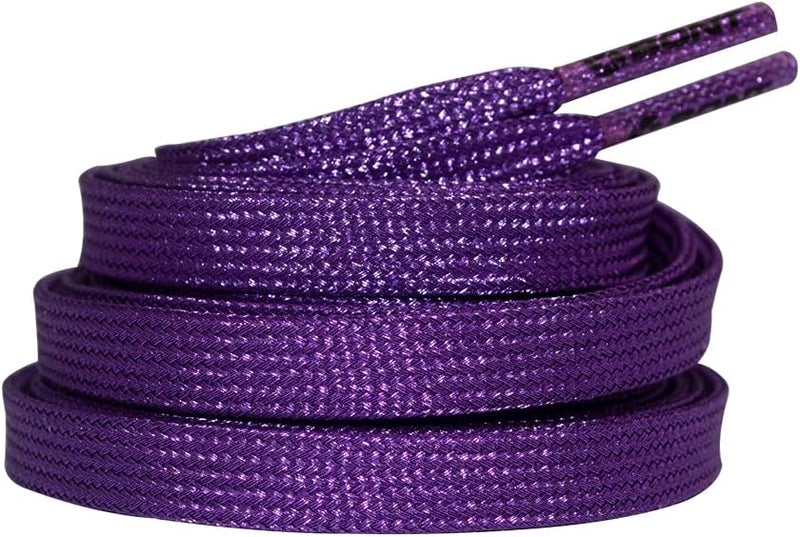 Bont Skates 8mm Shimmer Laces - 79" 96" 108" - Smoked Amethyst Purple - Image 2