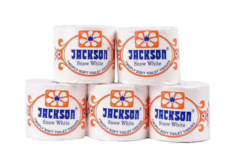 Jackson Toilet Paper Super Jumbo Size (Pack Of 9) Roll 550 Pulls/Roll 175gms/Roll Guaranteed - Image 2