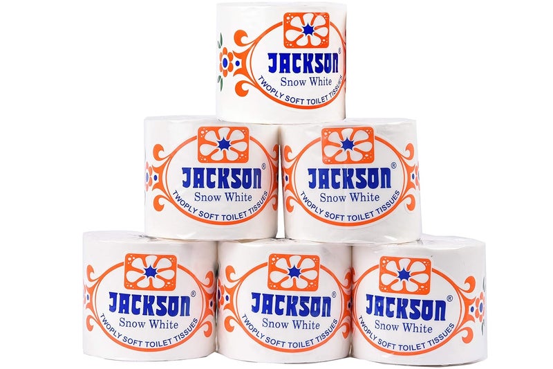 Jackson Toilet Paper Super Jumbo Size (Pack Of 9) Roll 550 Pulls/Roll 175gms/Roll Guaranteed - Image 3