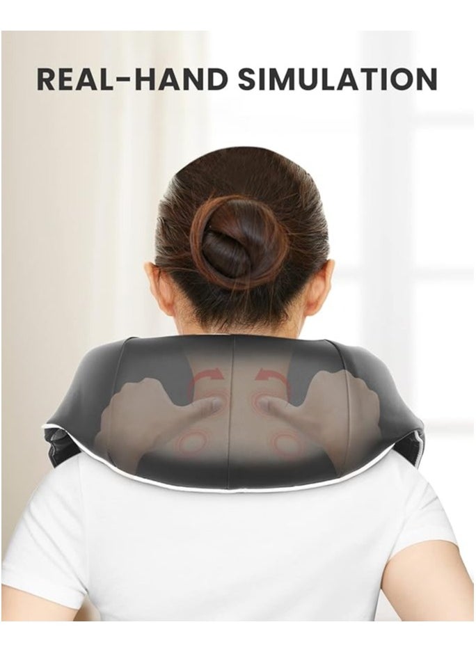 RENPHO RENPHO Shiatsu Neck and Shoulder Back Massager with Heat, Electric Deep Tissue 3D Kneading Massage Pillow for Relief on Waist, Leg, Calf, Arm, Belly, Full Body, Muscles  - Image 3