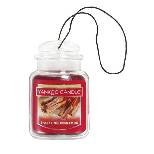 Yankee Candle Car Jar Ultimate, Sparkling Cinnamon, 0.96 OZ - Image 1