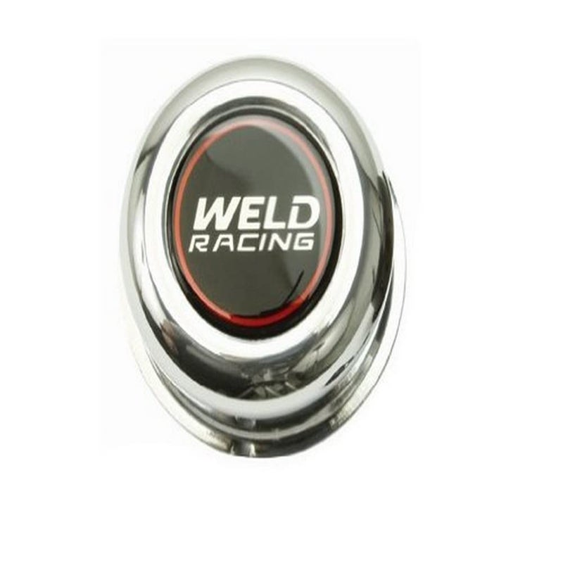 Weld Racing P6055083 Polished 318 OD x 325 Tall Push Thru 5Lug Replacement Center Cap