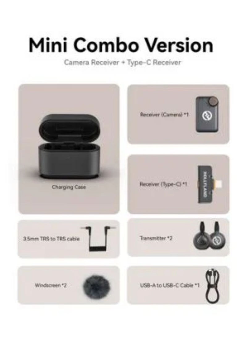 Hollyland - Hollyland Lark M2S Combo Discreet Wireless Microphone Kit - Image 1