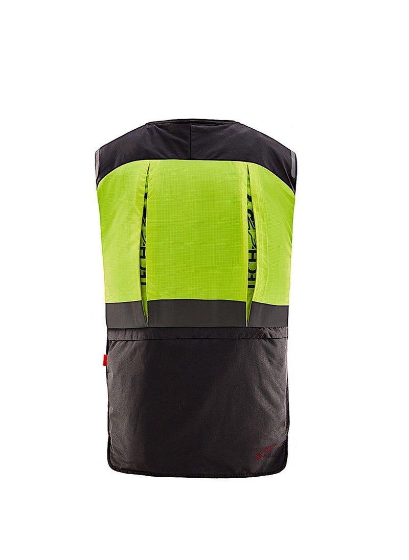 Alpinestars - سترة وسادة هوائية Alpinestars Tech-Air 3 باللون الأسود والأصفر - Image 1