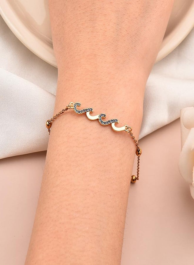 YangQian Daughter Gifts for Birthday Wedding Bracelet for Daughter Graduation Christmas Gifts from Mom and Dad Daughter Leaving for College Gifts Goodbye Farewell Gifts for Daughter Souvenir Keepsakes Bracelet - Image 3