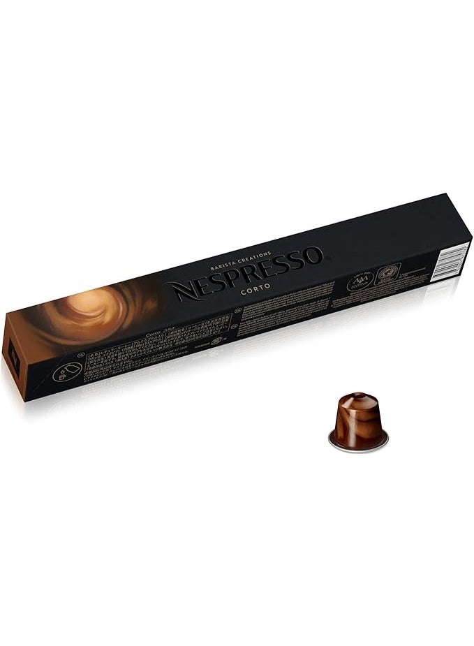 Nespresso Nespresso Barista Creation Corto Coffee Capsules - 10 Capsules  - Image 1