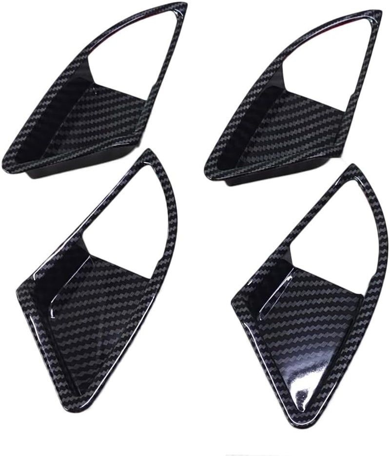 AEETUED Inside Door Handle Covers Trims for Honda Accord 2008-2012 - Carbon Fiber Pattern - Image 1