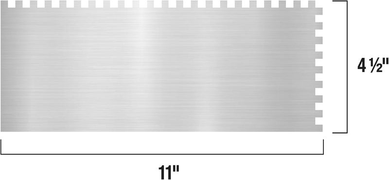 QEP مجرفة ستانلس ستيل بمقبض مريح، نتوء مربع 1/4" × 1/4" × 1/4" - Image 5