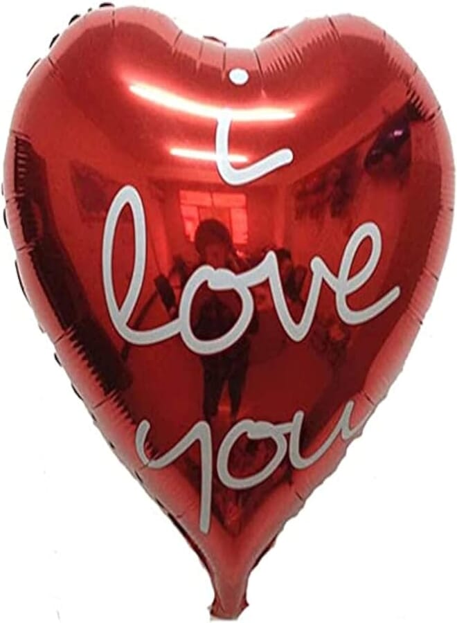 Secret Valentines Day Party Decorations I Love You Balloons 3PCS