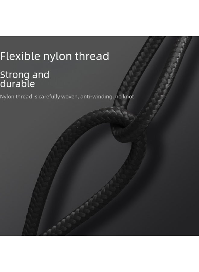 100w Pd Power Fast Charging Cable 5 Magnetic Tips For Microsoft Surface Pro Laptops Conversion Line-Color:0.18m C Female To Microsoft 5 Braided Wire 65w Short Cable  - Image 4